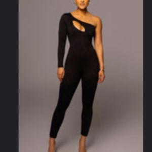 “Saika” Keyhole Jumpsuit - S